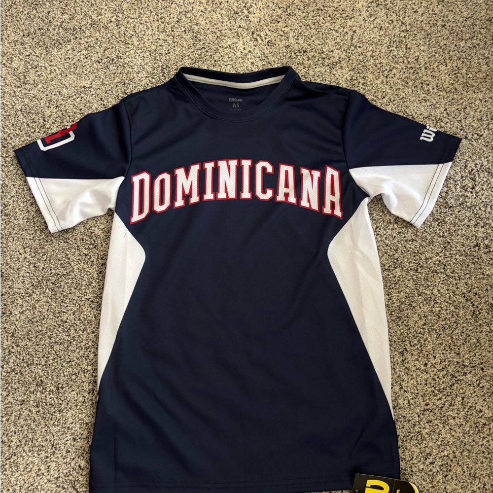 NWT Dominicana Kids Navy Jersey Shirt